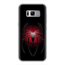 Чехол с человеком пауком для Samsung Galaxy S8, G950 - (AlphaPrint) (Паук марвел)