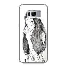 Чохол з друком для Samsung Galaxy S8, G950 - (Мода) (AlphaPrint) (Фото дівчини)