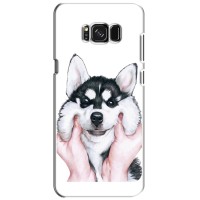 Бампер для Samsung Galaxy S8, G950 с картинкой "Песики" – Собака Хаски