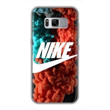 Чехол для Samsung Galaxy S8, G950 - с принтом Найк (AlphaPrint) – Дымчатый найк