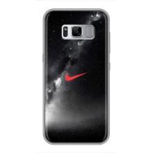 Чехол для Samsung Galaxy S8, G950 - с принтом Найк (AlphaPrint) – Найк красный