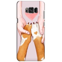 Чехол (ТПУ) Милые собачки для Samsung Galaxy S8, G950 (Любовь к собакам)