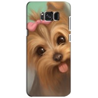 Чехол (ТПУ) Милые собачки для Samsung Galaxy S8, G950 – Йоршенский терьер