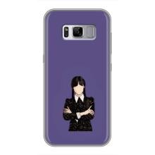 Чохли Венсдей на Samsung Galaxy S8, G950 Уенсдей (AlphaPrint) (Венздей у чорному)