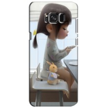Девчачий Чехол для Samsung Galaxy S8, G950 (Девочка с игрушкой)