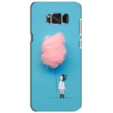 Девчачий Чехол для Samsung Galaxy S8, G950 (Девочка с тучкой)
