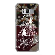 Різдвяні Чохли для Samsung Galaxy S8, G950 (VPrint) (Ялинка яскрава)