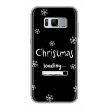 Рождественские, Праздничные Чехлы для Самсунг Гелекси С8, Ж950 (Christmas loading)