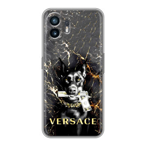 Чехлы VERSACE для Самсунг Галакси ИксКовер7 Про (PREMIUMPrint)