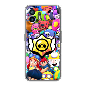 Чехол для Samsung Galaxy XCover7 Pro Бравл Старс (VPrint)