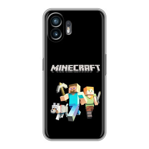 Чехол Майнкрафт на Samsung Galaxy XCover7 Pro (AlphaPrint) Minecraft