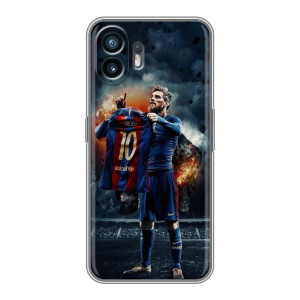 Чехол Месси футболист для Samsung Galaxy XCover7 Pro – Месси с футболкой