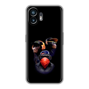 Чехол с Обезьянами Samsung Galaxy XCover7 Pro - (AlphaPrint)