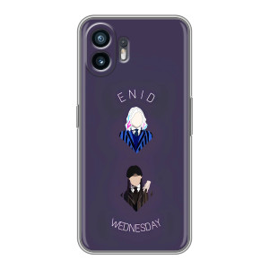 Чехлы Венсдей на Samsung Galaxy XCover7 Pro Уэнсдей (AlphaPrint)