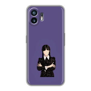 Чехлы Венсдей на Samsung Galaxy XCover7 Pro Уэнсдей (AlphaPrint)