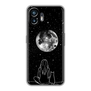 Чехол с рисунком кот на Samsung Galaxy XCover7 Pro