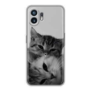Чехол с рисунком кот на Samsung Galaxy XCover7 Pro