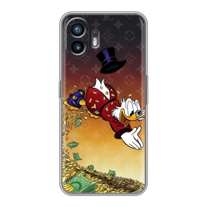 Силиконовый чехол для Samsung Galaxy XCover7 Pro (Скрудж Луи Виттон)