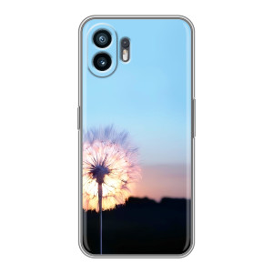Силіконовий Чохол з кульбабками на Samsung Galaxy XCover7 Pro – Захід з кульбабкою