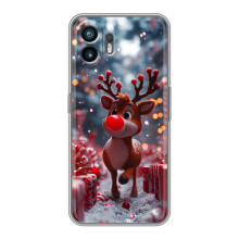 Яркий чехол для Samsung Galaxy XCover7 Pro с Зимними Оленятами – Олень среди подарков