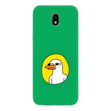 Бампер з принтом Меми для Samsung Galaxy J5 2017, (J530F европейская версия) – Мем Качка