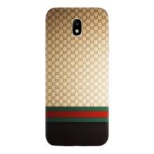 Чехлы Бренд GUCCI для Samsung Galaxy J5 2017, (J530F европейская версия) – Фон Гуччи