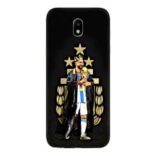 Чехлы для Samsung Galaxy J5 2017, (J530F европейская версия) (Leo чемпион) (AlphaPrint) (Месси Король)