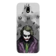 Чохли з картинкою Джокера на Samsung Galaxy J5 2017, (J530F европейская версия) (Joker клоун)