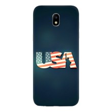 Чехол Флаг USA для Samsung Galaxy J5 2017, (J530F европейская версия) – USA