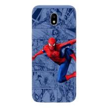 Силіконовий Чохол для Samsung Galaxy J5 2017, (J530F европейская версия) – Людина павук