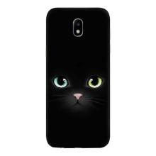 Чехол на тематику: Коты для Samsung Galaxy J5 2017, (J530F европейская версия) – Черный Котик