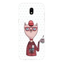 Чехол на тематику: Коты для Samsung Galaxy J5 2017, (J530F европейская версия) – Кот аристократ