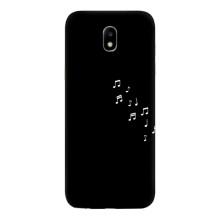 Чохол з картинками на чорному фоні для Samsung Galaxy J5 2017, (J530F европейская версия) – Ноти
