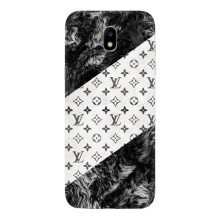 Чехол Стиль Louis Vuitton на Samsung Galaxy J5 2017, (J530F европейская версия) (LV на белом)