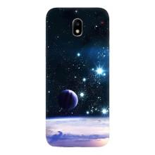 Чехол (ТПУ) с планетами на Samsung Galaxy J5 2017, (J530F европейская версия) – Космический вид