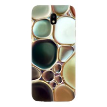 Мраморный чехол на Samsung Galaxy J5 2017, (J530F европейская версия) (VPrint) (Радужный Мрамор)