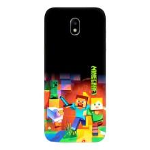 Чохли для Samsung Galaxy J5 2017, (J530F европейская версия) (Персонажі МайнКрафт) – Герой Майнкрафт