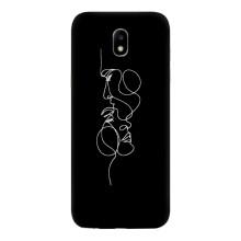 Силиконовые Чехлы Любимому человеку для Samsung Galaxy J5 2017, (J530F европейская версия) – Влюбленная пара