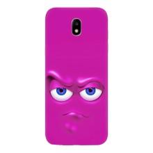 Чохли (ТПУ) (смішні стікери) для Samsung Galaxy J5 2017, (J530F европейская версия) – Хитра мордочка