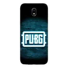 Чехол (TPU) с картинкой "Лого Пабг" на Гелекси Джи5 2017 (Лого PUBG)