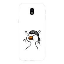 Бампер с принтом Мемы для Samsung Galaxy J7 2017 (J730F европейская версия) – Непонимание