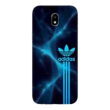 Чохли Адидас для Samsung Galaxy J7 2017 (J730F европейская версия) (AlphaPrint) (Синій Адідас)