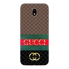Чехлы Бренд GUCCI для Samsung Galaxy J7 2017 (J730F европейская версия) – Стиль GUCCI