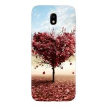Чехлы для любимой на Самсунг J7 2017, J7 европейська версія (VPrint) (Дерево серце)