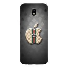 Чохли  GUCCI для Самсунг J7 2017, J7 европейська версія (AlphaPrint) (Apple gucci)
