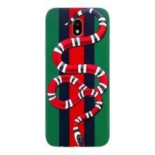 Чохли  GUCCI для Самсунг J7 2017, J7 европейська версія (AlphaPrint) (Gucci змія)