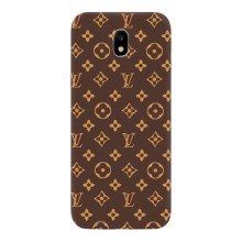 Чехлы Луи Витон для Samsung Galaxy J7 2017 (J730F европейская версия) (AlphaPrint - LOUIS VUITTON) (фон LOUIS VUITTON)