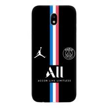 Чохли PSG для Samsung Galaxy J7 2017 (J730F европейская версия) (AlphaPrint) (футболка ПСЖ)