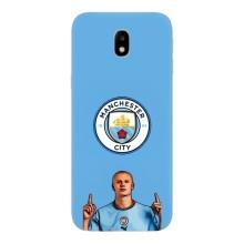 Чохли з футболістом Ерлінг Холанд для Samsung Galaxy J7 2017 (J730F европейская версия) (AlphaPrint) (Холанд Манчестер Сіті)