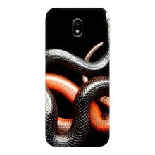 Чехлы с изображением разных животных для Samsung Galaxy J7 2017 (J730F европейская версия) – Змея